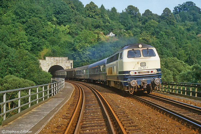 218 152 mit E 3688 am 20.08.1987