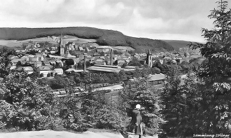 Menden 1940 vom Galbusch aus